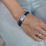 118 Bracelet Female DOUBLE LINKED Collection