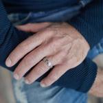 130 Ring Male CROSSLINE Collection