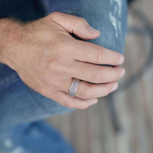 133 Ring Male CROSSLINE Collection