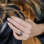 133 Ring Female CROSSLINE Collection