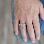 133 Ring Male CROSSLINE Collection