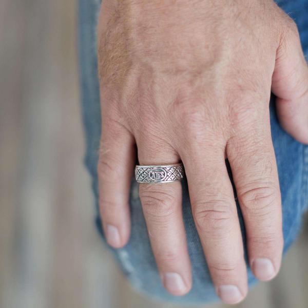 133 Ring Male CROSSLINE Collection