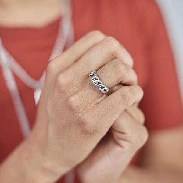 142 Ring Female DOUBLE LINKED Collection