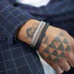 153 Bracelet Male MESH Collection