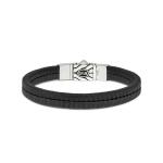 157BLK Bracelet Black CHEVRON Collection