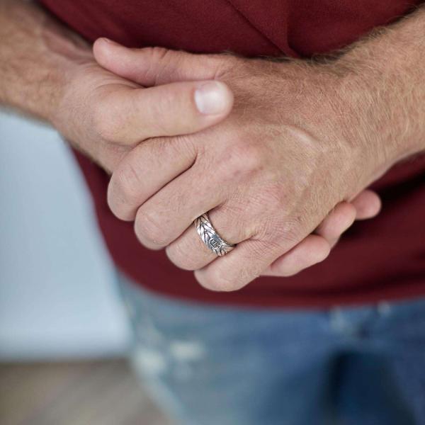 167 Ring Male CHEVRON Collection