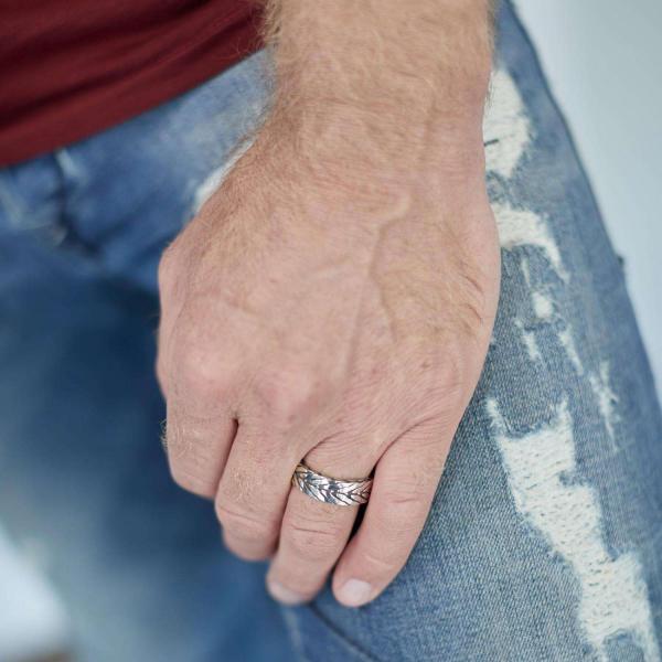 167 Ring Male CHEVRON Collection