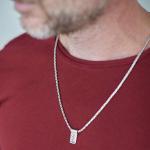 180 Collier Male CHEVRON Collection