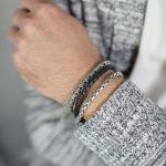 197 Bracelet Male DOUBLE FOX Collection