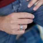 201 Ring Male CLASSIC CHEVRON Collection