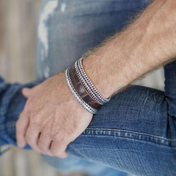 203 Bracelet Male CLASSIC CHEVRON Collection