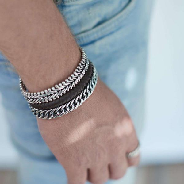234 Bracelet Male CLASSIC CHEVRON Collection
