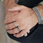 238 Ring Male CLASSIC CHEVRON Collection