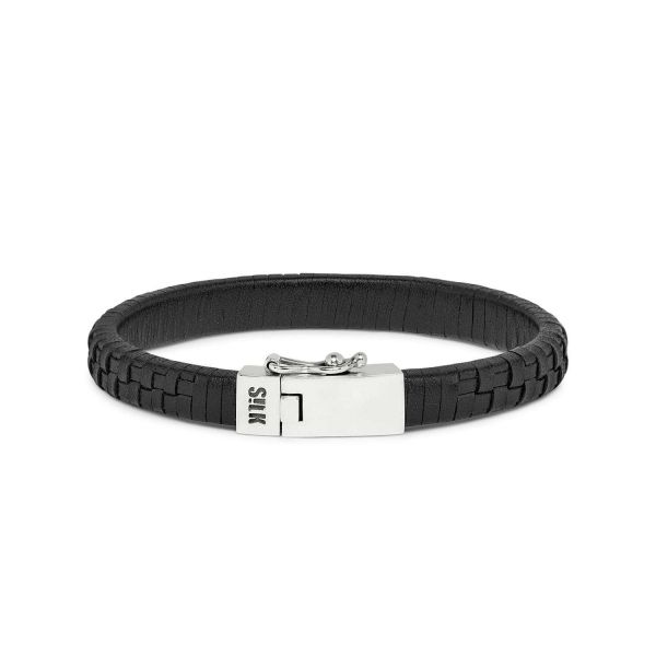 240BLK Bracelet Black DOUBLE LINKED Collection