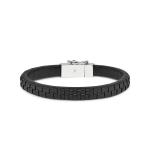 240BLK Bracelet Black DOUBLE LINKED Collection