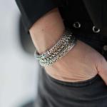 282 bracelet bicolor ROOTS Female RAW Collection