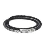 325BLK Bracelet Necklace Black ROOTS Collection