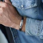 326BLK Bracelet Black Male ARCH Collection