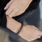 326BRN Bracelet Brown Female ARCH Collection