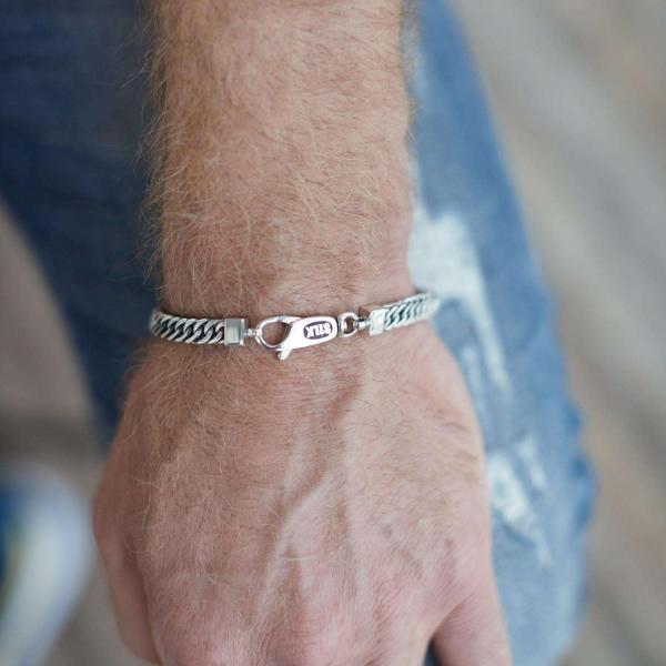 335 Bracelet Male DOUBLE LINKED Collection