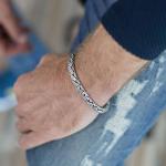 346 Bracelet Male DOUBLE FOX Collection