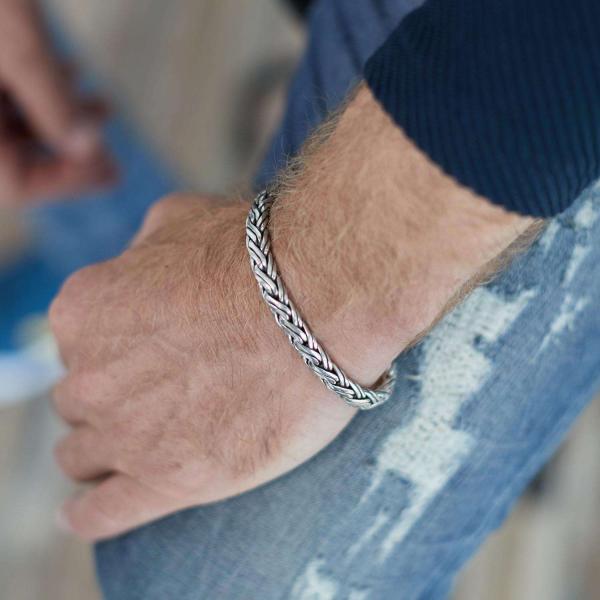 346 Bracelet Male DOUBLE FOX Collection