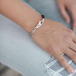 355BLK Bracelet Black Female ROOTS Collection