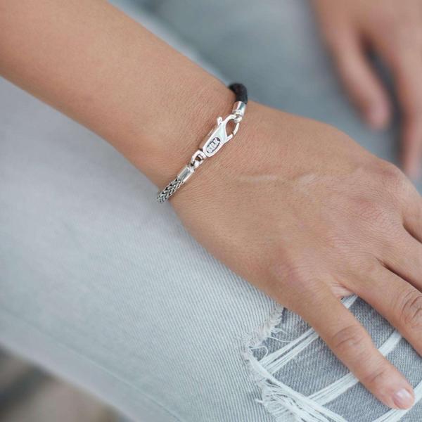 355BLK Bracelet Black Female ROOTS Collection