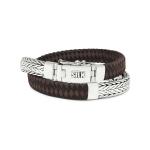 362BBR Bracelet Black-Brown ALPHA Collection