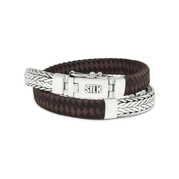 362BBR Bracelet Black-Brown ALPHA Collection