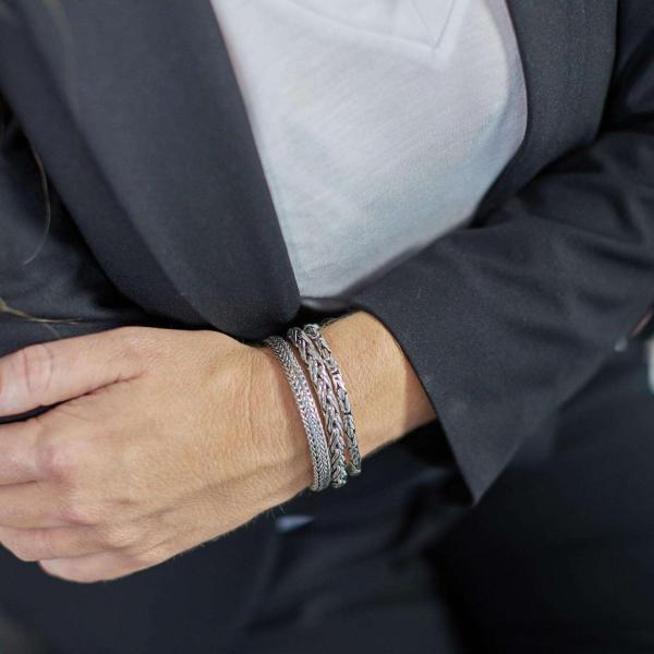 375 Bracelet Female DOUBLE FOX Collection