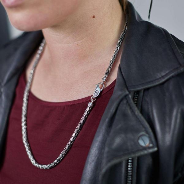 378 Necklace Female DOUBLE FOX Collection