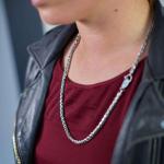 378 Necklace Female DOUBLE FOX Collection