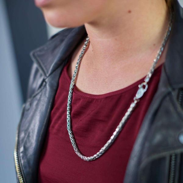 378 Necklace Female DOUBLE FOX Collection