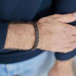 423 Bracelet  Black/Brown Male CROSSLINE Collection