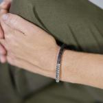 427 Bracelet Black Female CROSSLINE Collection