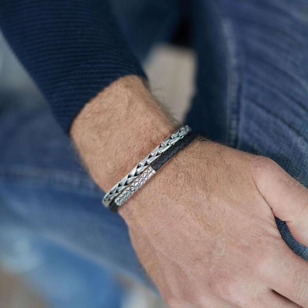 427 Bracelet Black Male CROSSLINE Collection