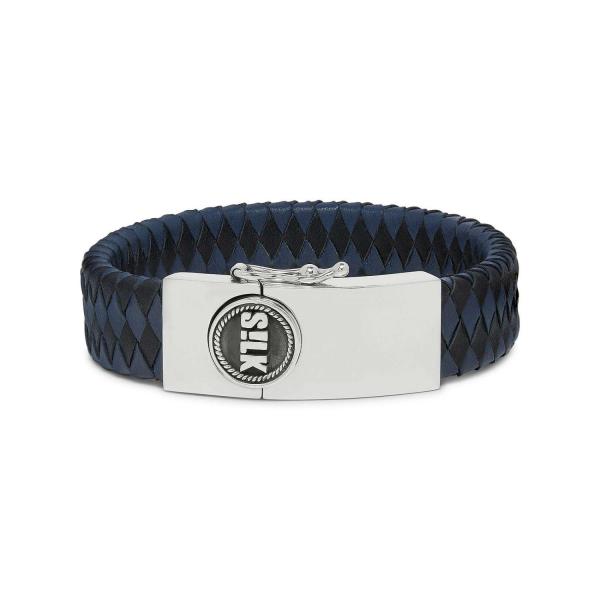 811BBU Bracelet Black-Blue ALPHA Collection
