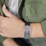 840BLK Black Female CLASSIC CHEVRON Collection