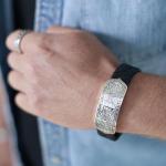 840BLK Black Male CLASSIC CHEVRON Collection