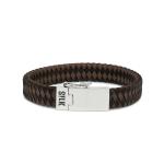 841BBR Bracelet Black-Brown ALPHA Collection