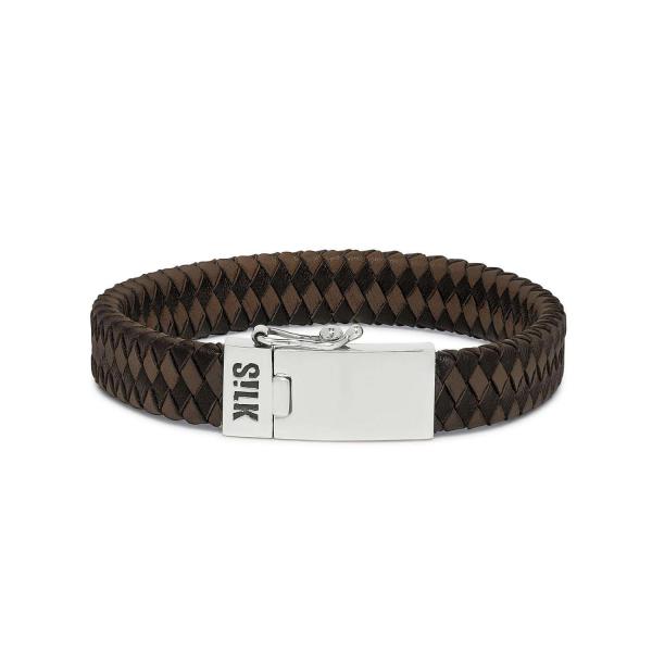 841BBR Bracelet Black-Brown ALPHA Collection