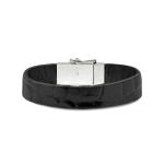 841BKC Bracelet Black Croco ALPHA Collection
