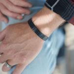 841BKC Bracelet Black Croco Male ALPHA Collection