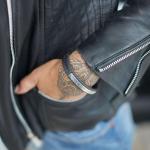 851BLK Bracelet Black Female ALPHA Collection