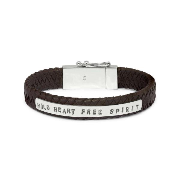 852BRN Bracelet Brown ALPHA Collection