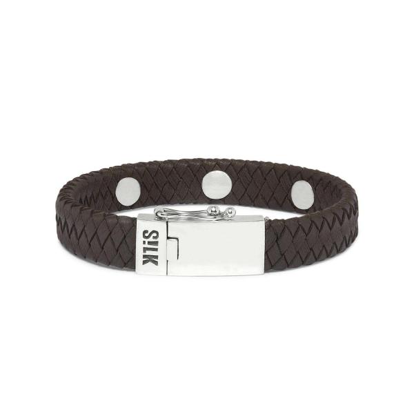 852BRN Bracelet Brown ALPHA Collection