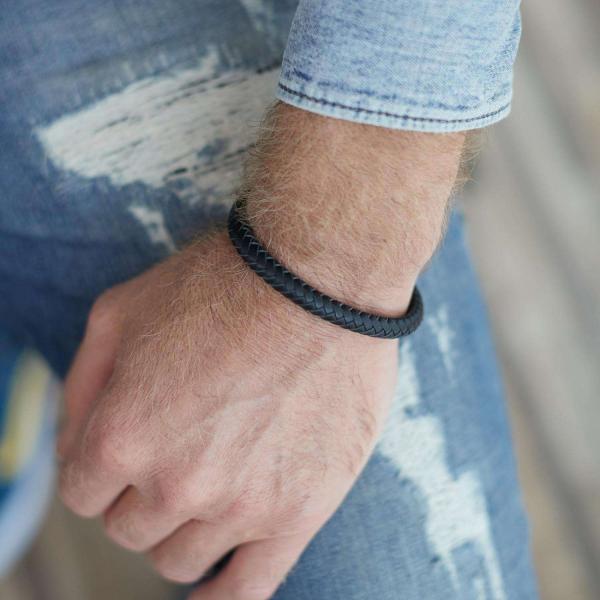 853BLK Bracelet Black Male ARCH Collection