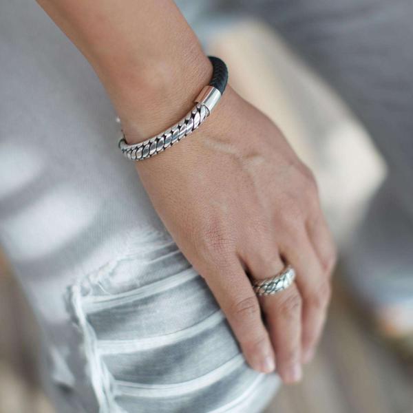 854BLK Bracelet Black Female BOLD Collection