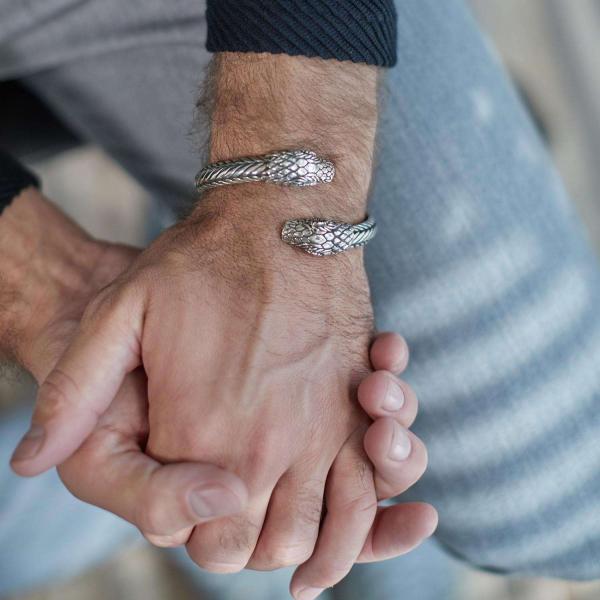 S20 Bracelet Silver Male